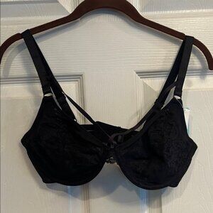 Sophisticated Black Lace Underwire Bra